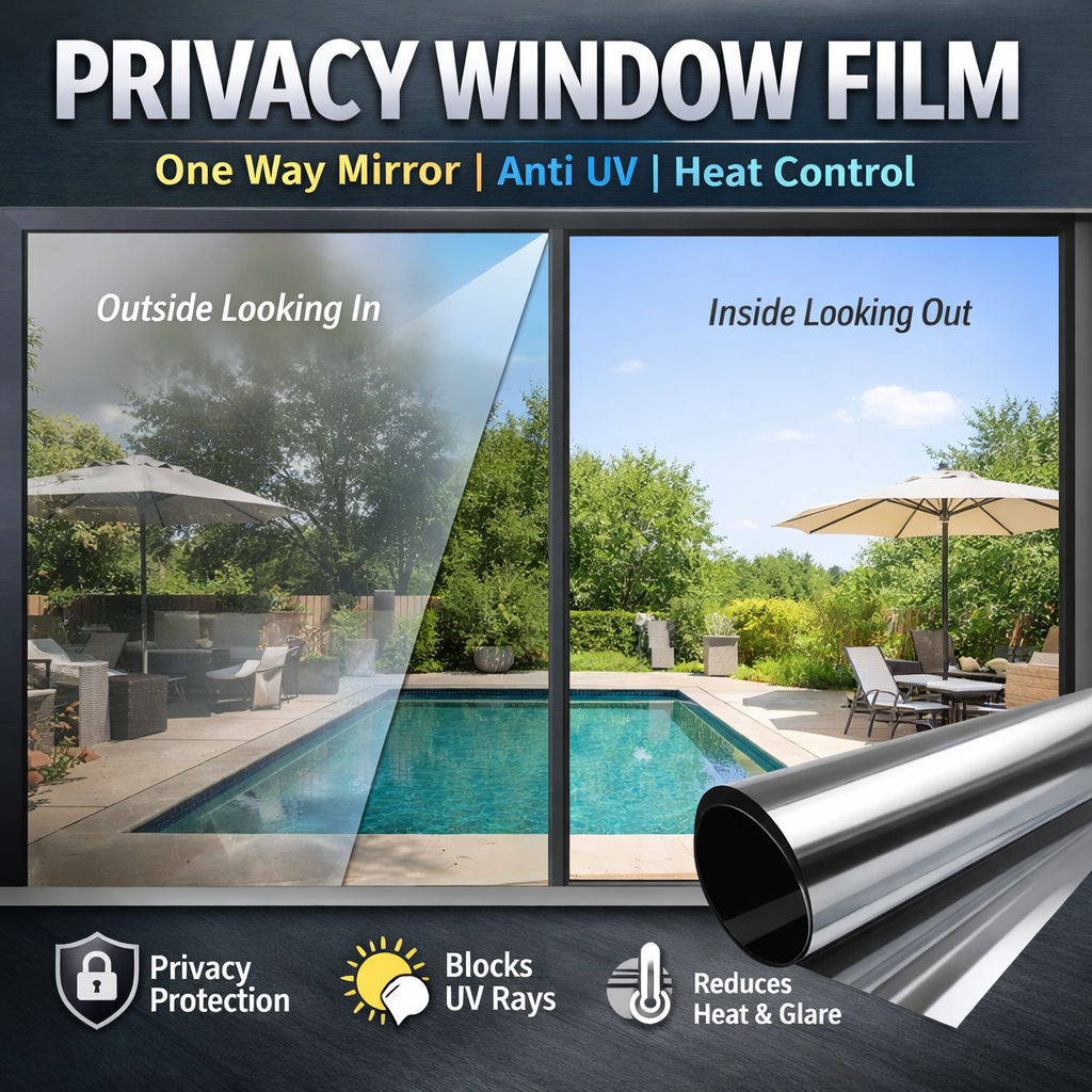 privacy window film for home