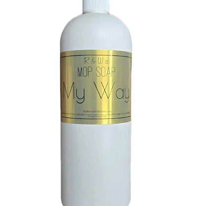 R&W Co. Highly Scented Mop Soap (Concentrated Formula) 32Oz/900G By