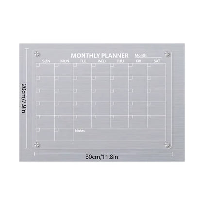 dry erase fridge calendar board
