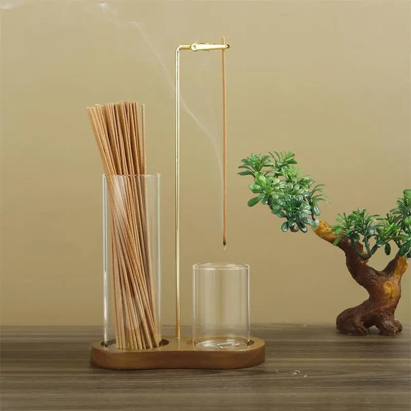 incense and candle holder for home decor