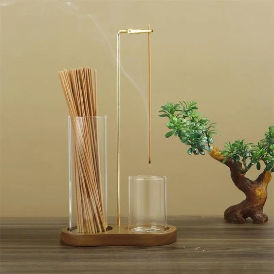 incense and candle holder for home decor