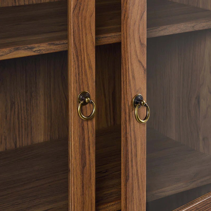 Elegant Tessa Arched Display Cabinet - Showcase Your Treasures in Style