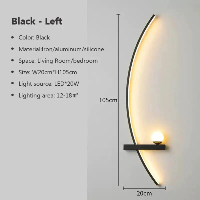 wall mounted LED light for home