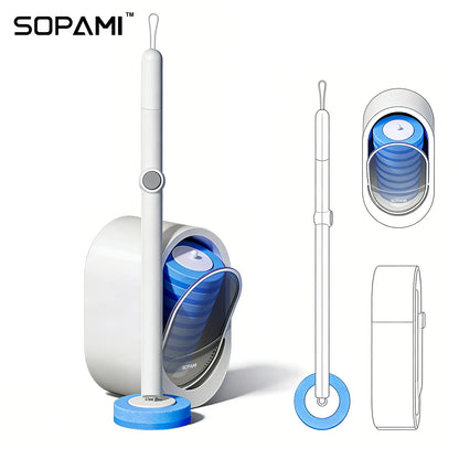 no mess toilet cleaning brush