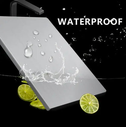 stainless steel cutting board for food prep