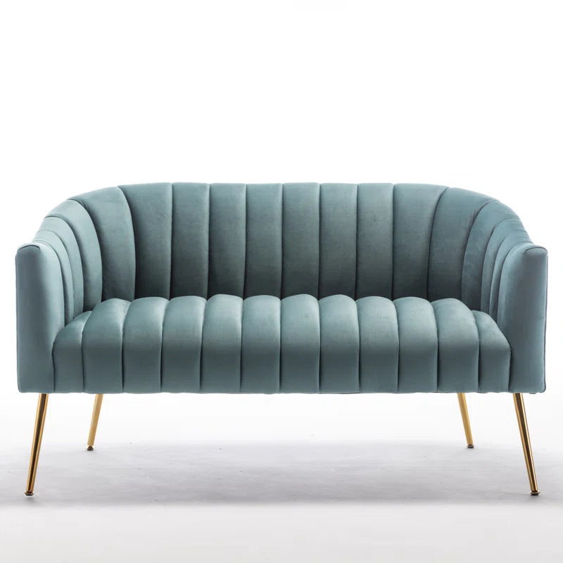 Elegant Murrow 50.6'' Velvet Loveseat – A Perfect Blend of Comfort and Style