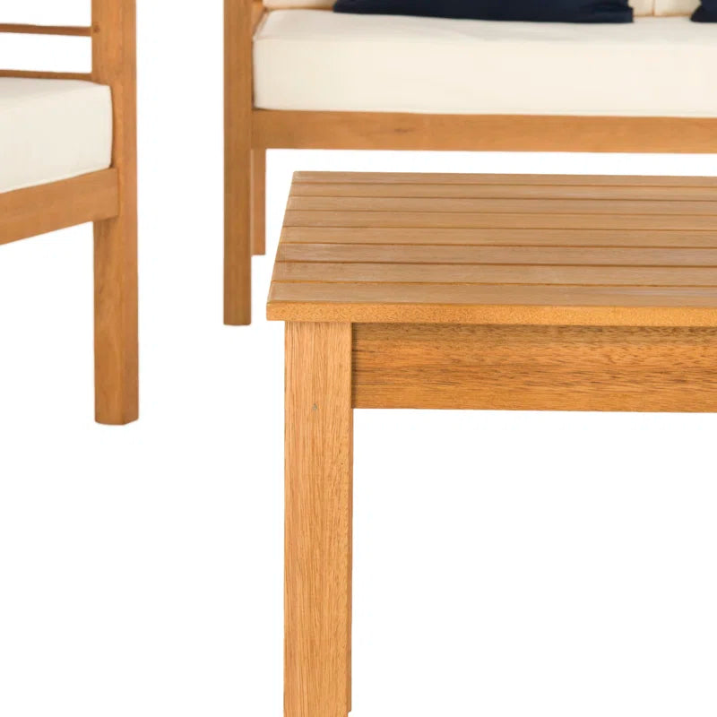 Transform Your Outdoor Oasis with the Arlethe 4-Person Patio Conversation Set - Complete with Cushions and Stylish Accent Pillows