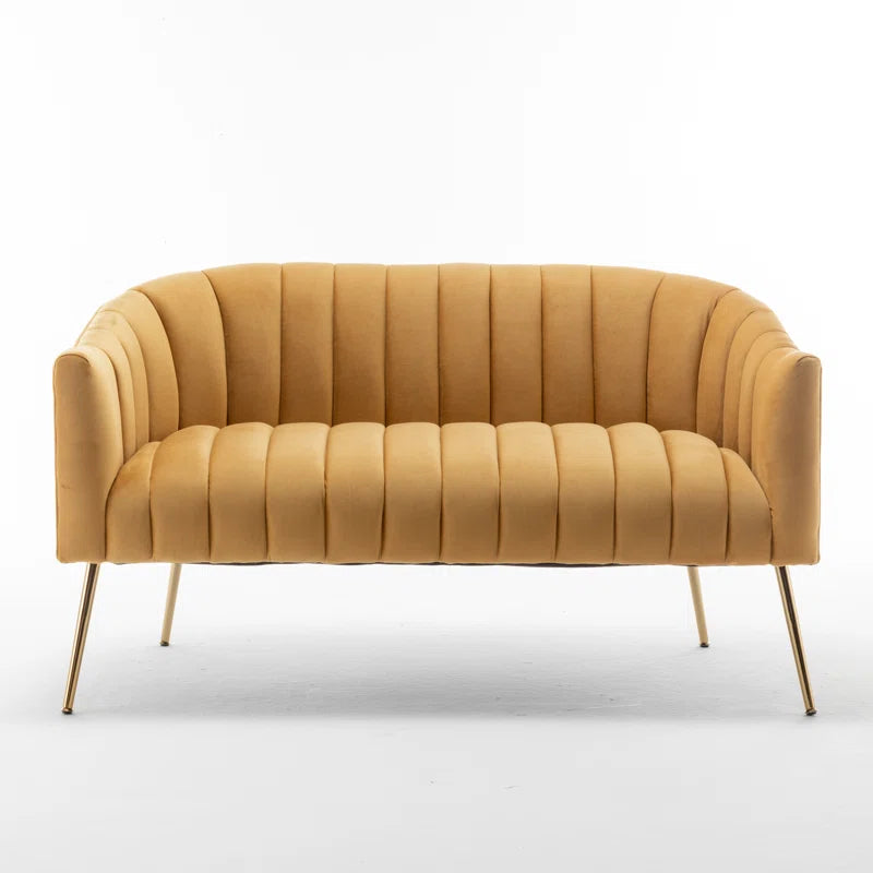 Elegant Murrow 50.6'' Velvet Loveseat – A Perfect Blend of Comfort and Style