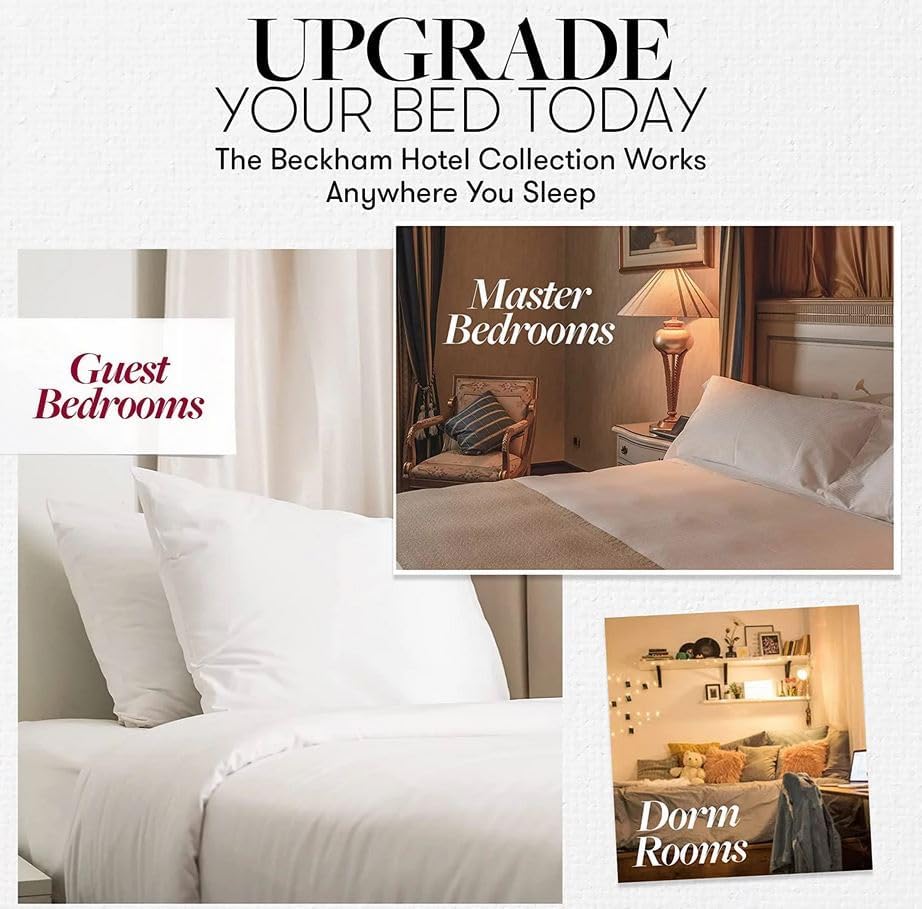 Experience Unmatched Comfort with Our Set of 2 Queen/Standard Bed Pillows - Soft Down Alternative for All Sleep Positions