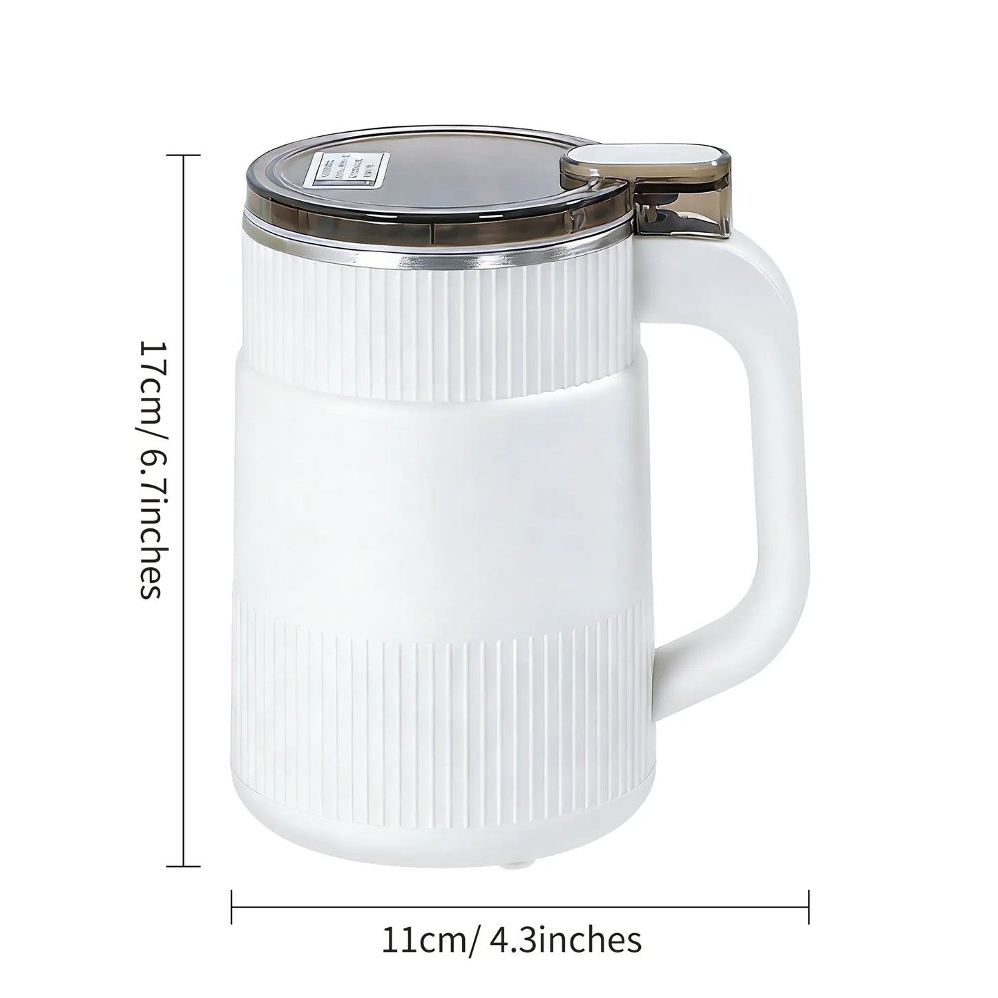 Electric Coffee Grinder & Spice Grinder, Using Stainless Steel Blades for Rapid Grinding, Capacity 500 Milliliters, 200 Watts, | Suitable for Coffee Beans, Nuts, Seeds | Dry Food Grinder | Multi-Purpose Small Kitchen Grinder with Handle