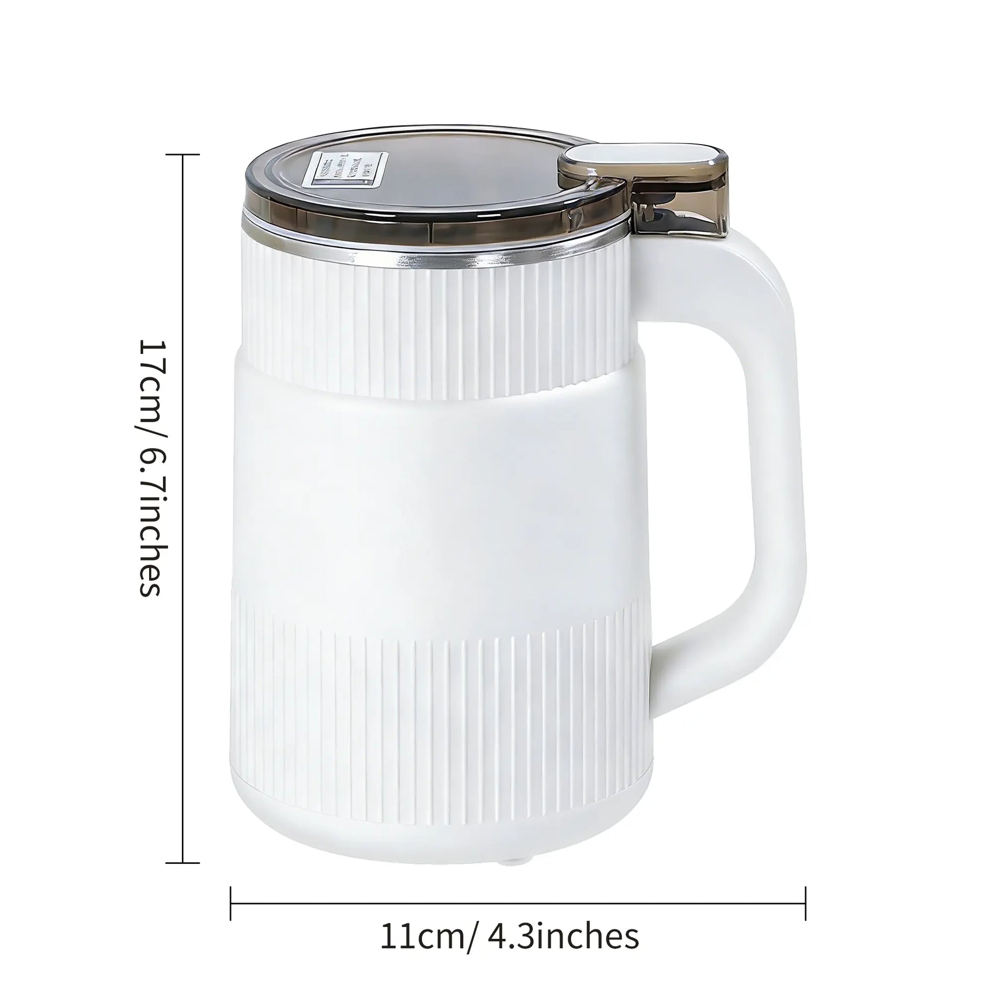 Electric Coffee Grinder & Spice Grinder, Using Stainless Steel Blades for Rapid Grinding, Capacity 500 Milliliters, 200 Watts, | Suitable for Coffee Beans, Nuts, Seeds | Dry Food Grinder | Multi-Purpose Small Kitchen Grinder with Handle