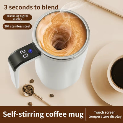 automatic stirring mug for drinks