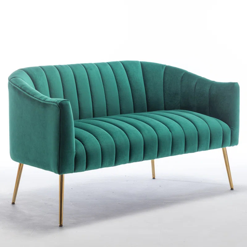 Elegant Murrow 50.6'' Velvet Loveseat – A Perfect Blend of Comfort and Style
