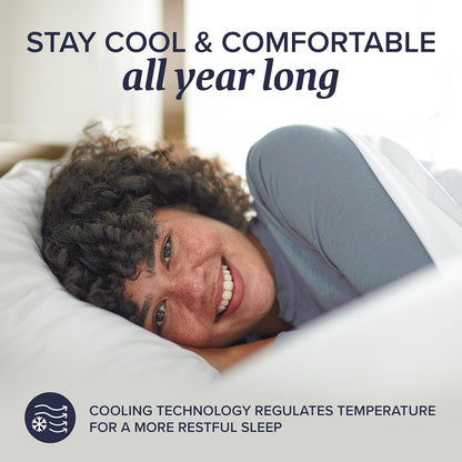 Experience Unmatched Comfort with Our Set of 2 Queen/Standard Bed Pillows - Soft Down Alternative for All Sleep Positions