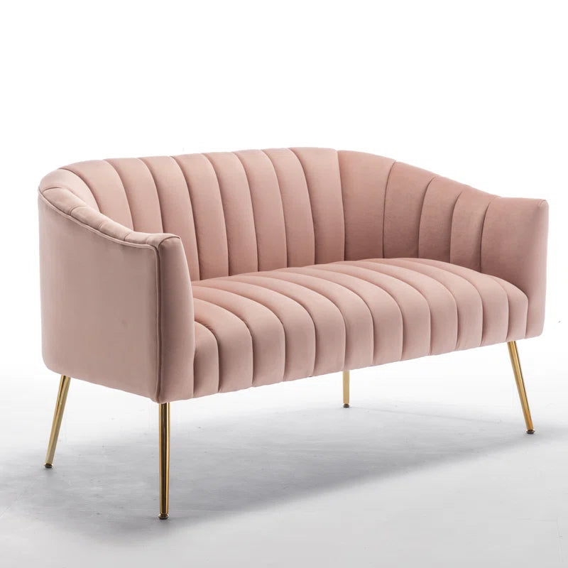 Elegant Murrow 50.6'' Velvet Loveseat – A Perfect Blend of Comfort and Style