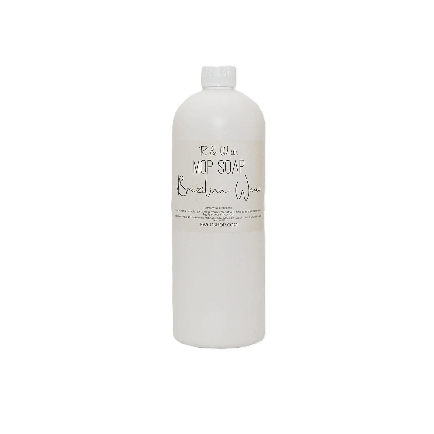 R&W Co. Highly Scented Mop Soap (Concentrated Formula) 32Oz/900G By