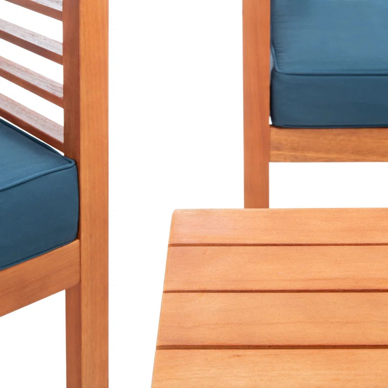 Transform Your Outdoor Oasis with the Arlethe 4-Person Patio Conversation Set - Complete with Cushions and Stylish Accent Pillows