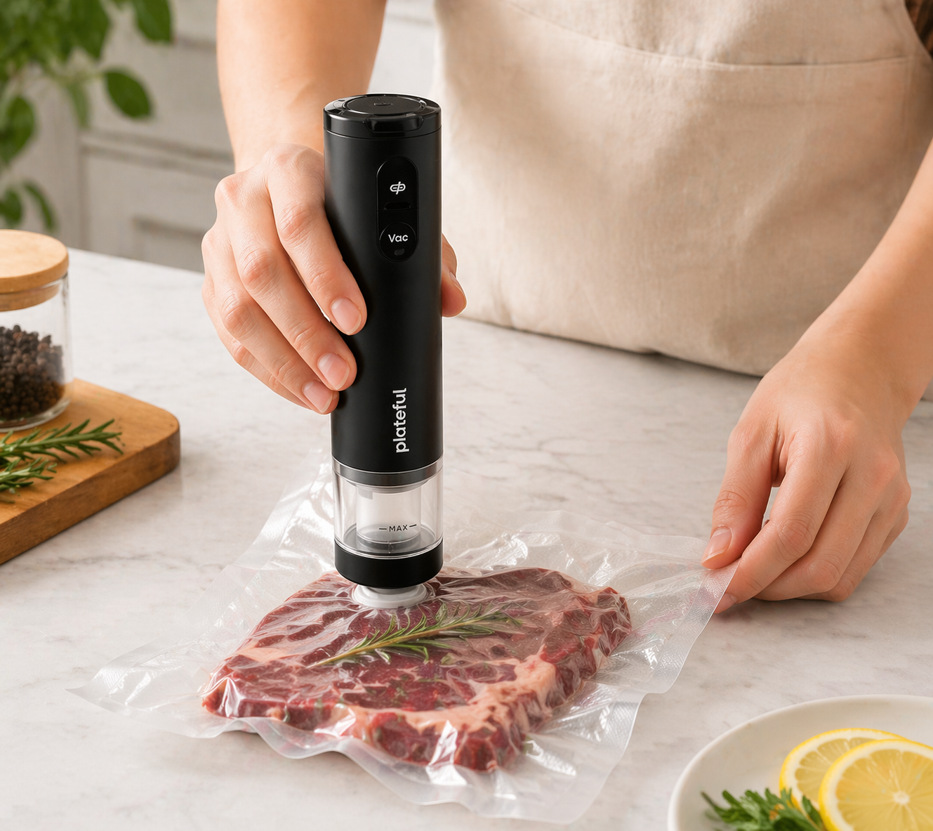 portable vacuum sealer for food storage