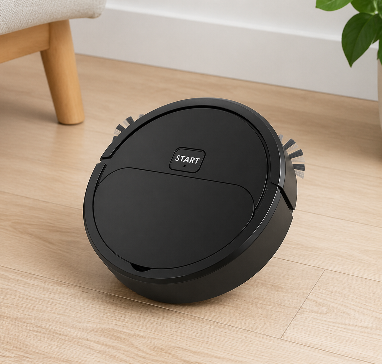 sweep and mop system for floor cleaning