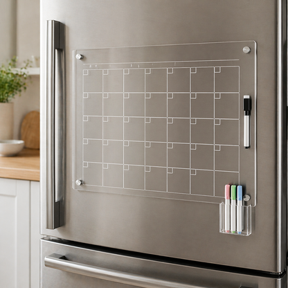 acrylic fridge calendar monthly planner