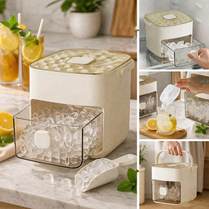 Portable Ice Maker for Home | ChillFlow™ Countertop Ice Machine