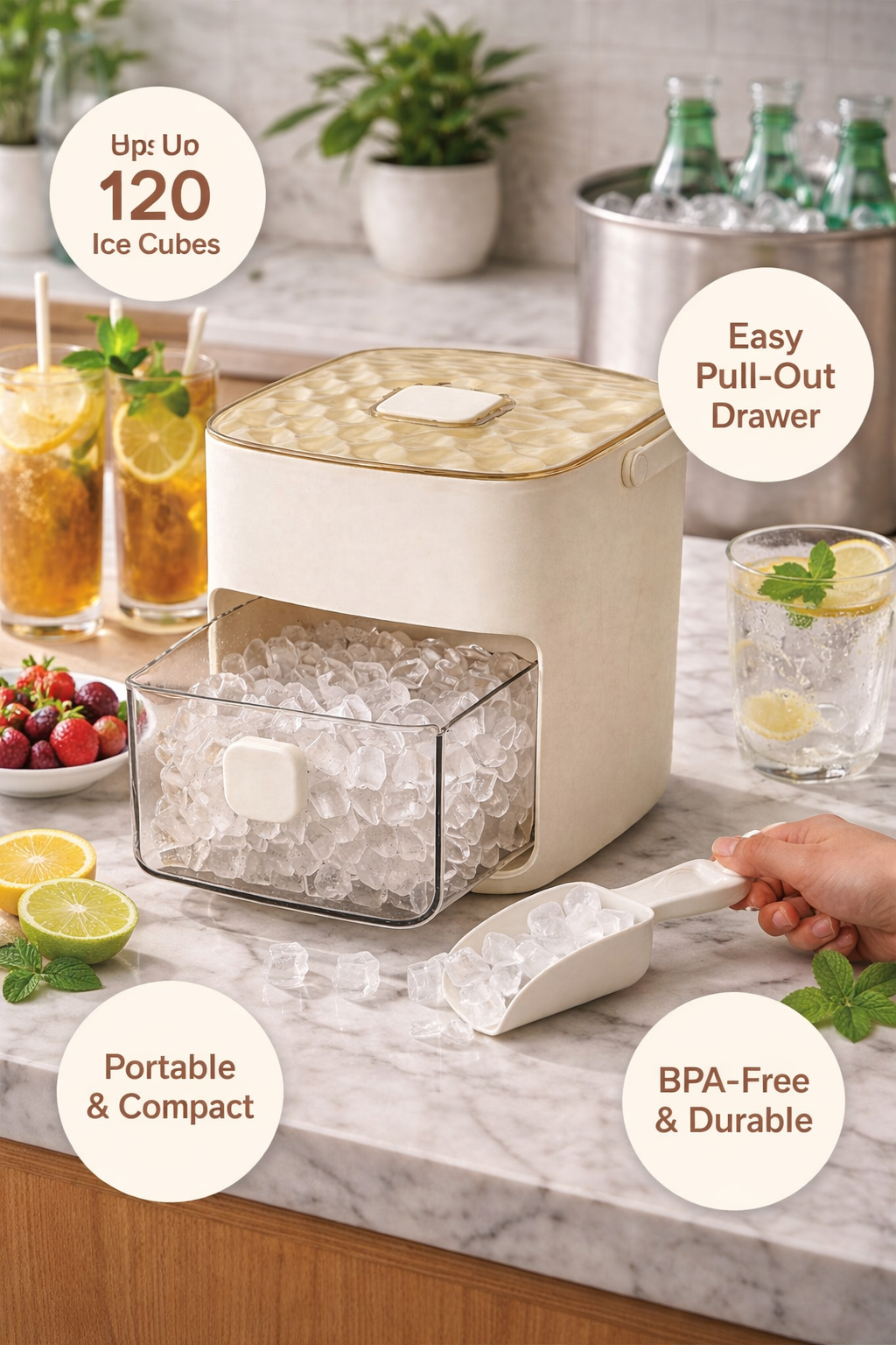 countertop ice maker machine for home