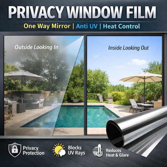 privacy window film for home