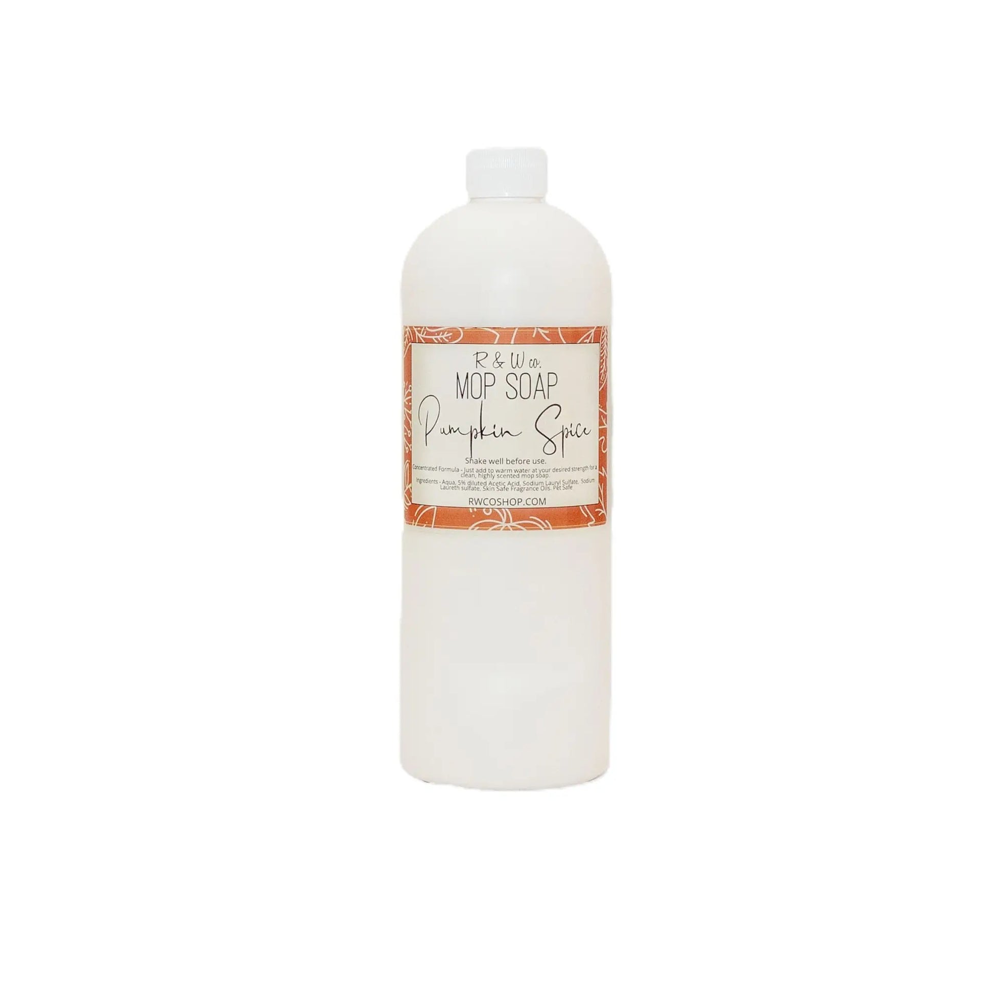R&W Co. Highly Scented Mop Soap (Concentrated Formula) 32Oz/900G By