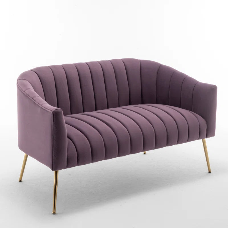 Elegant Murrow 50.6'' Velvet Loveseat – A Perfect Blend of Comfort and Style
