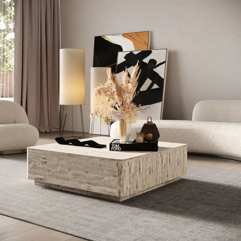 Elevate Your Living Space with the Elegant Totka Square Coffee Table