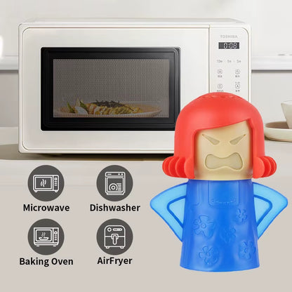 Microwave and Oven Cleaner Spray - Innovative Shape for Effective Odor Removal in Kitchen Appliances