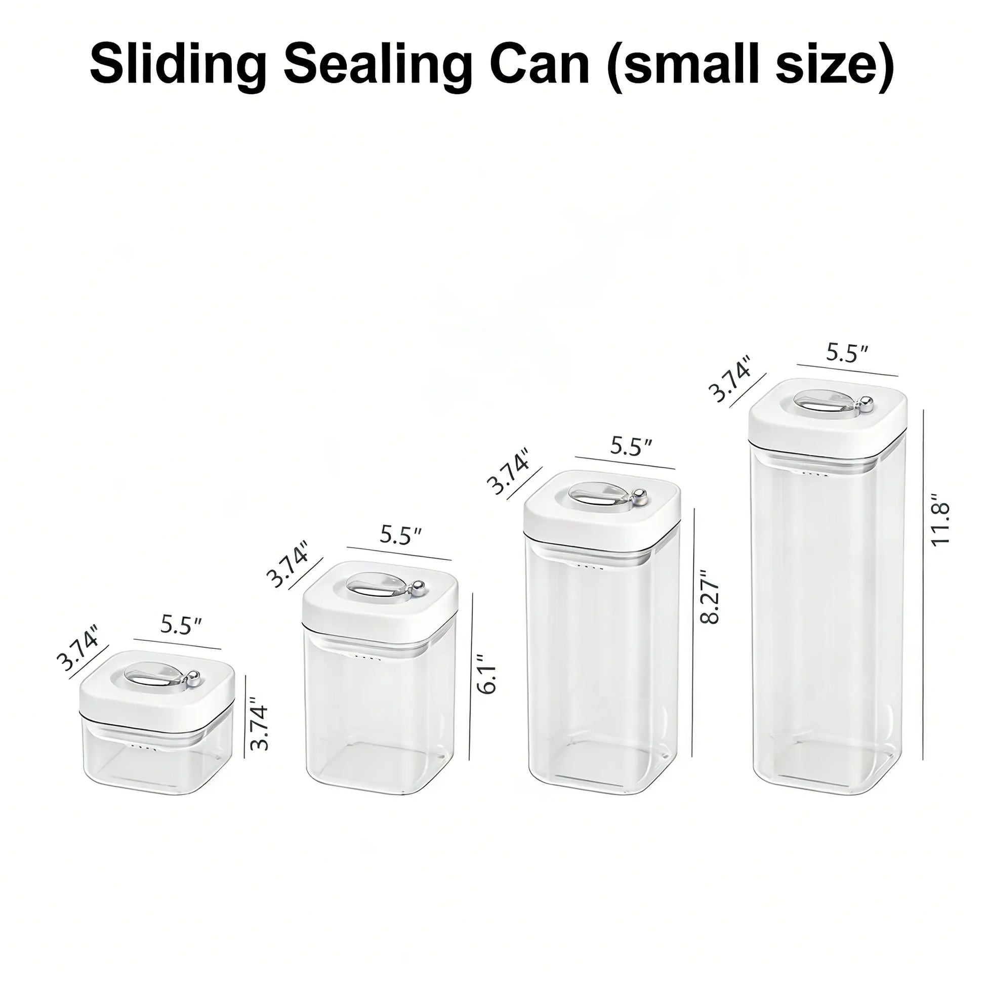 stackable airtight containers for pantry
