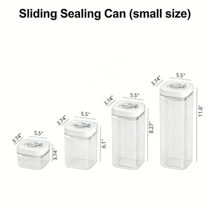 stackable airtight containers for pantry