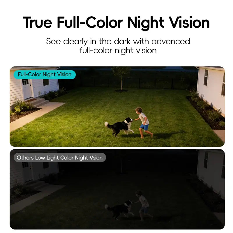 Elevate Your Home Security with the 3MP 2K Indoor Camera - WiFi Enabled, AI Color Night Vision, and 24/7 Recording for Ultimate Peace of Mind