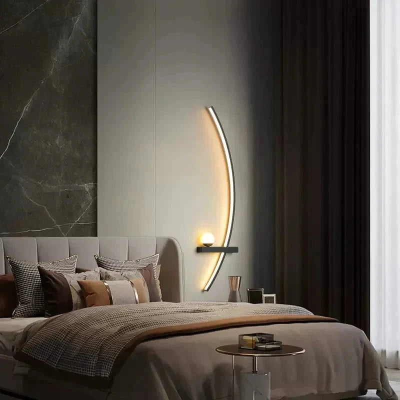 modern LED wall lamp for bedroom